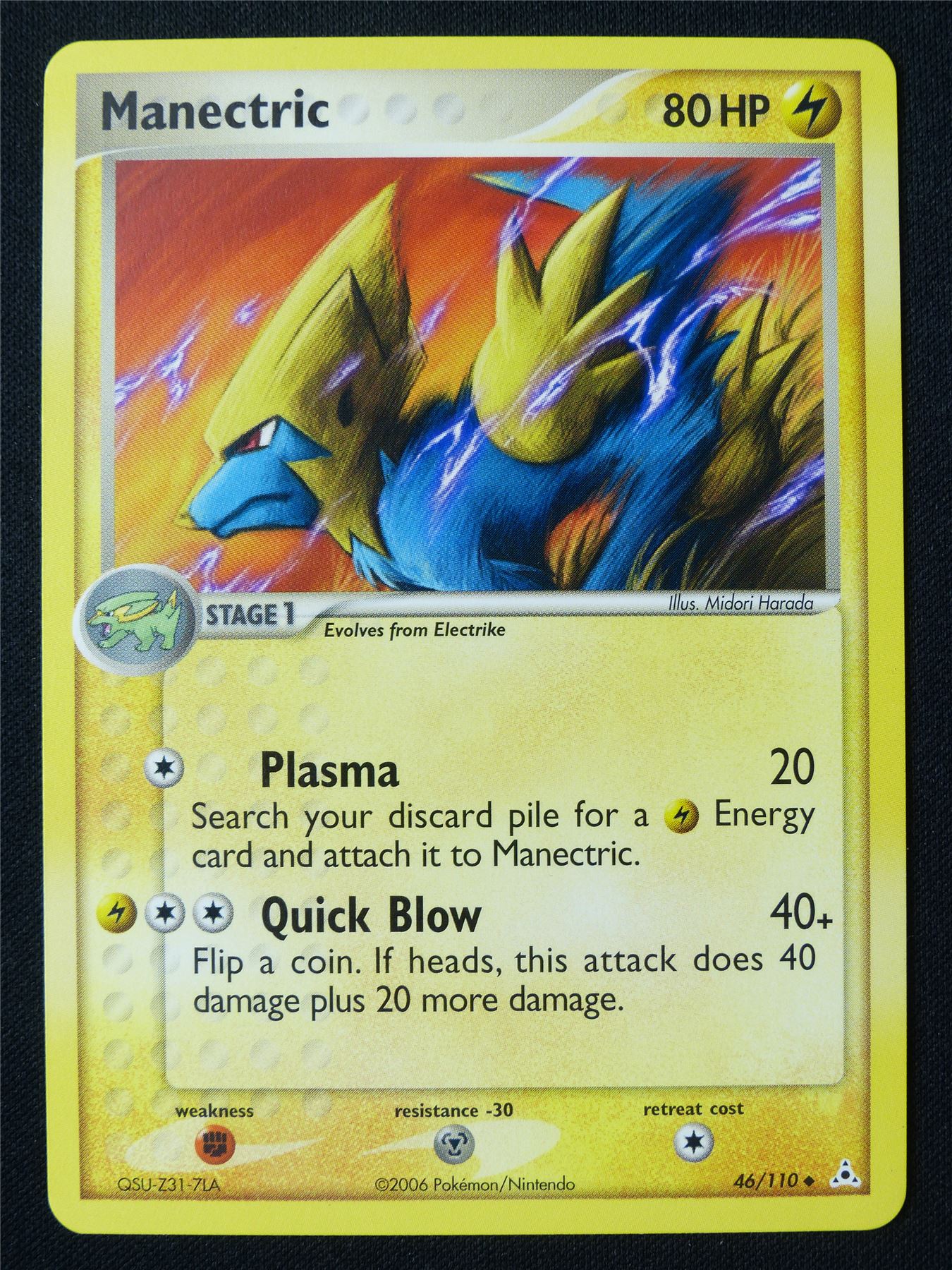 Manectric 46/110 - Pokemon Card #1G4