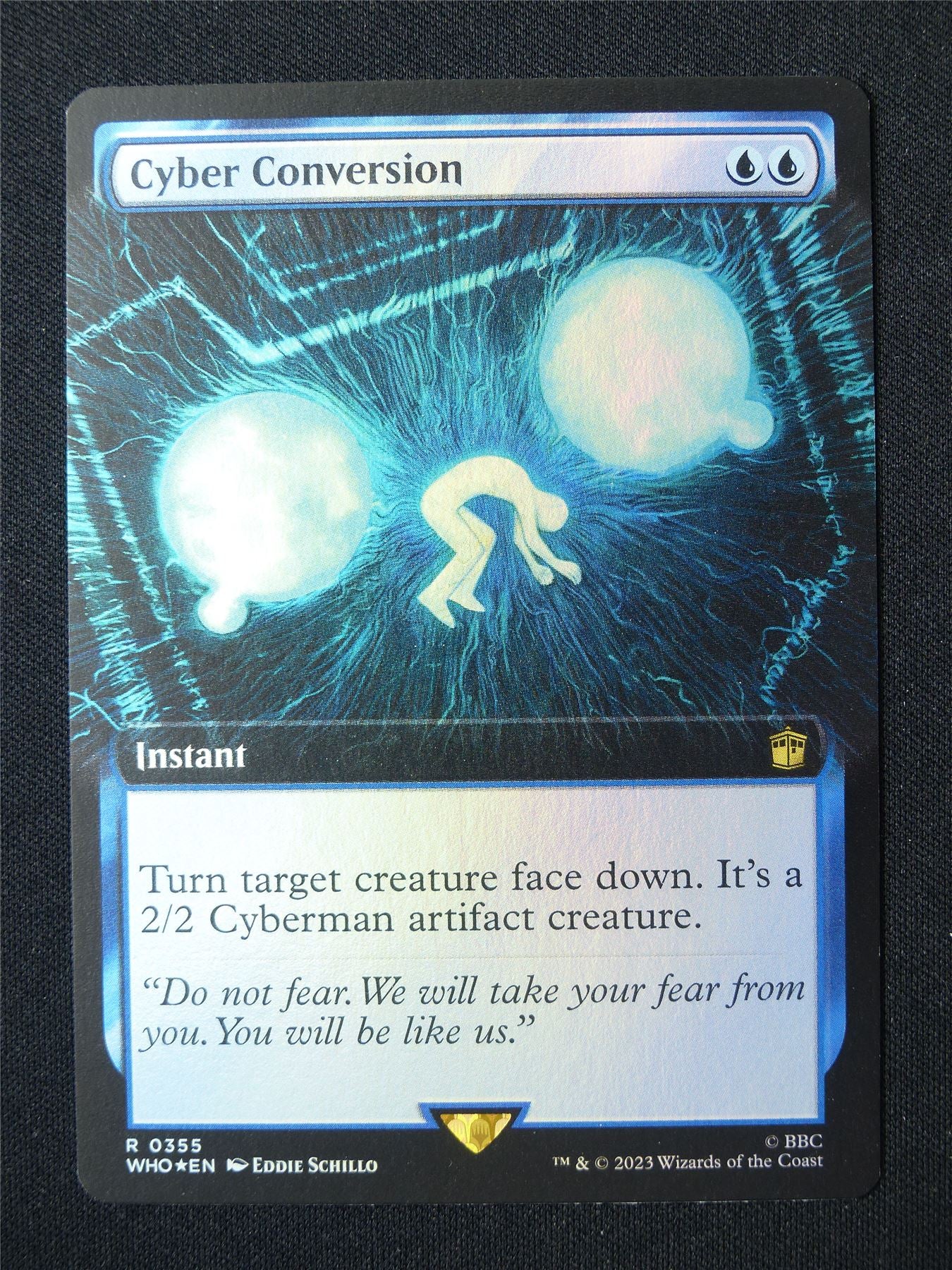 Cyber Conversion Extended Foil - WHO - Mtg Card #797