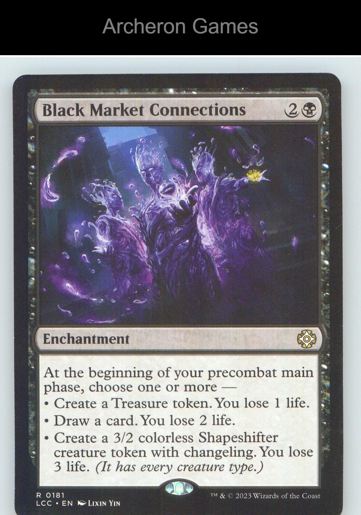 Black Market Connections LCC 181 R MTG Card NM/EX+