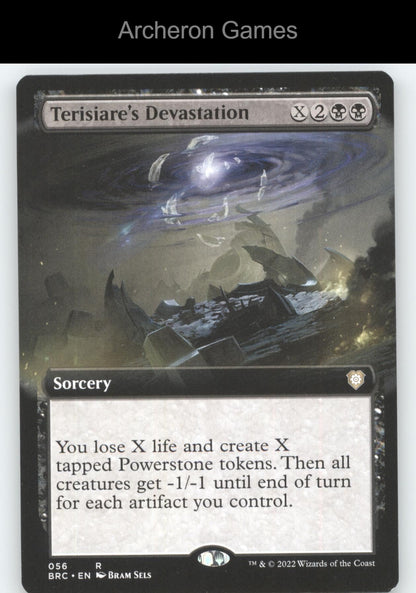 Terisiare's Devastation (Extended Art) 56 MTG Card Commander: The Brothers' War