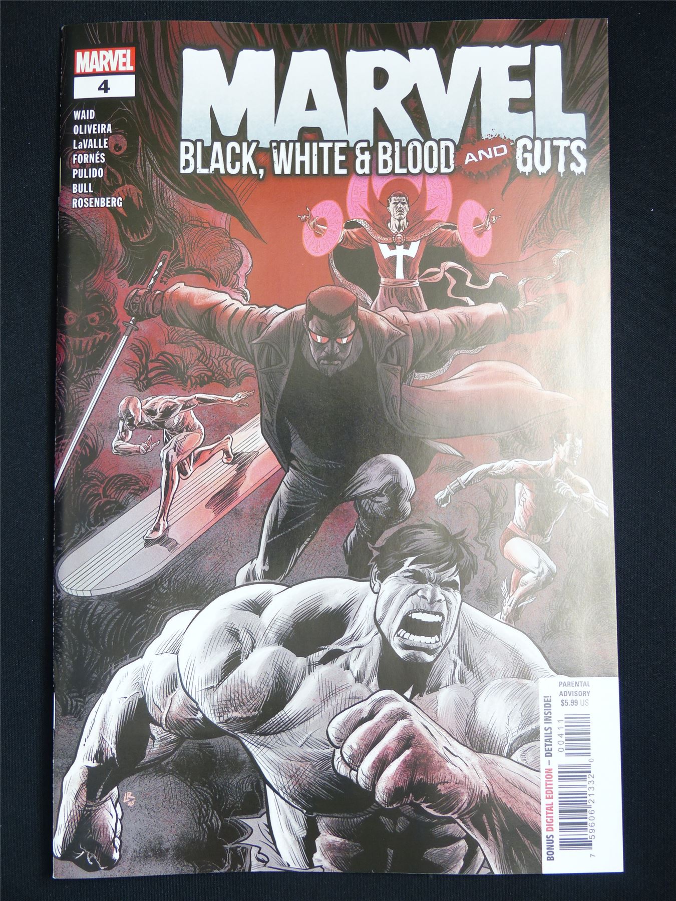 MARVEL Black White & Blood and Guts #4 - Mar 2026 Marvel Comic #10F