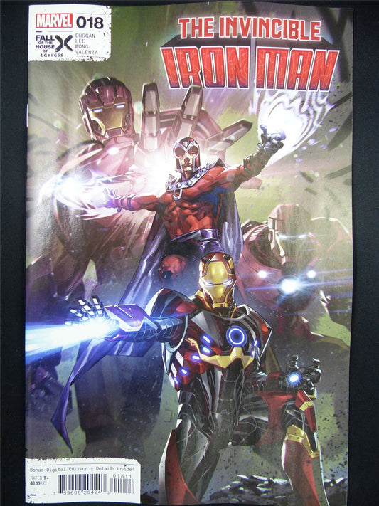 The Invincible IRON Man #18 - Jul 2024 Marvel Comic #6DQ