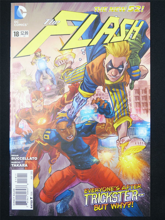 The FLASH #18 New 52! - DC Comic #1FW