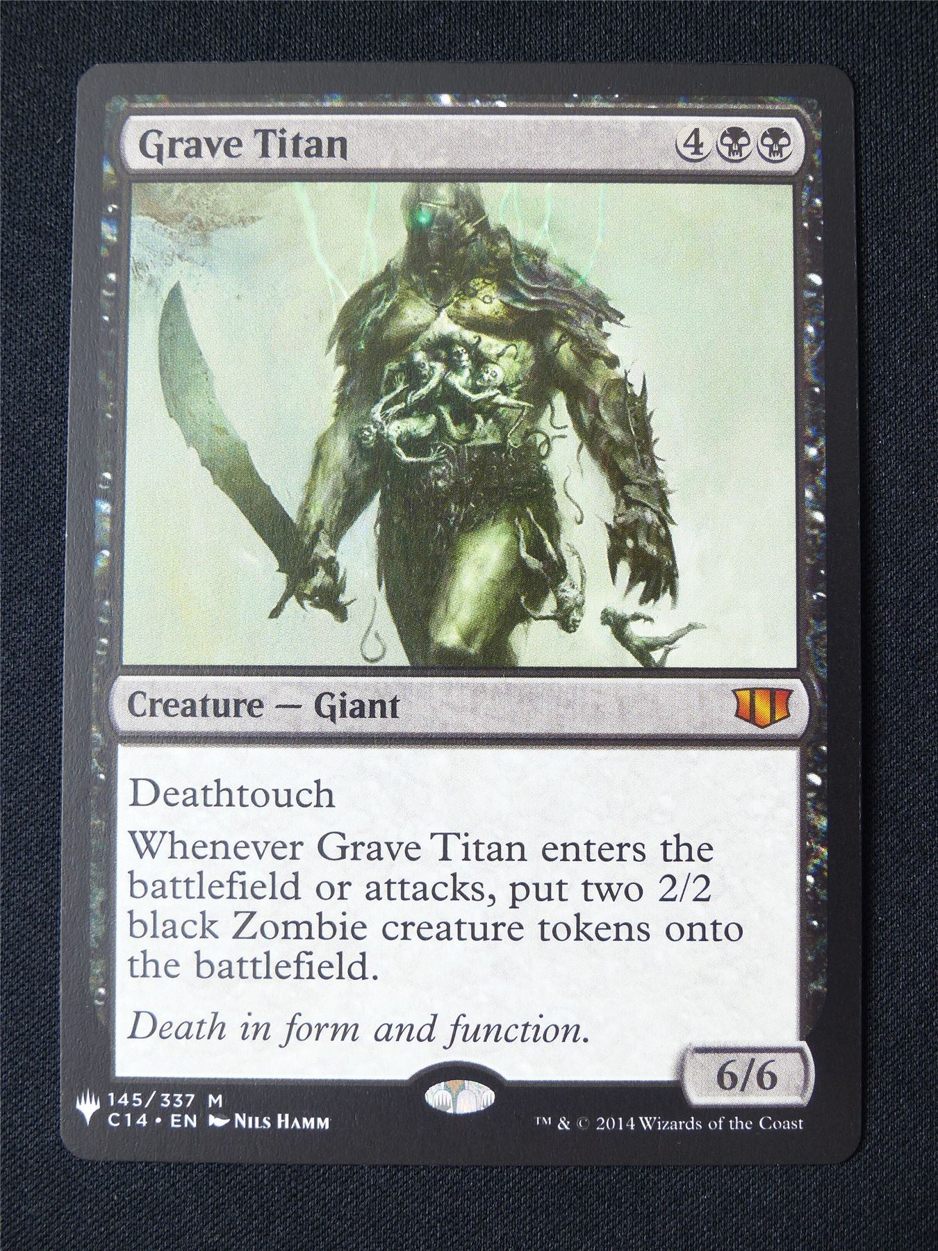 Grave Titan - C14 - Mtg Card #111