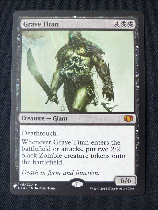 Grave Titan - C14 - Mtg Card #111