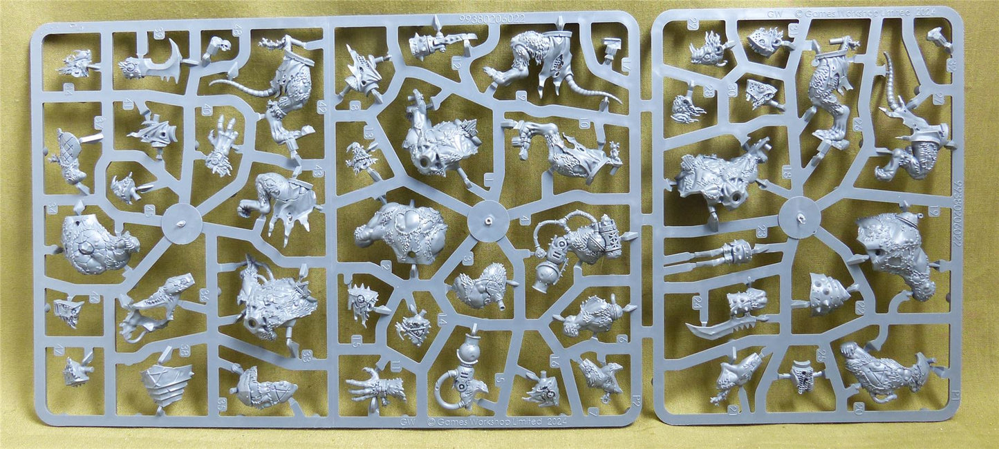 Rat Ogors Complete Sprue - Skaven - Warhammer AoS #1UM