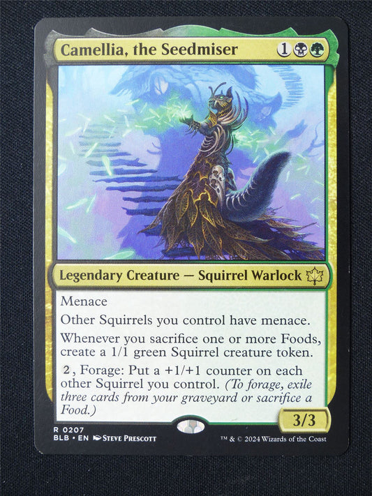 Camellia the Seedmiser - BLB - Mtg Card #7AX