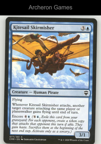 Kitesail Skirmisher 77 C MTG Card Commander Legends