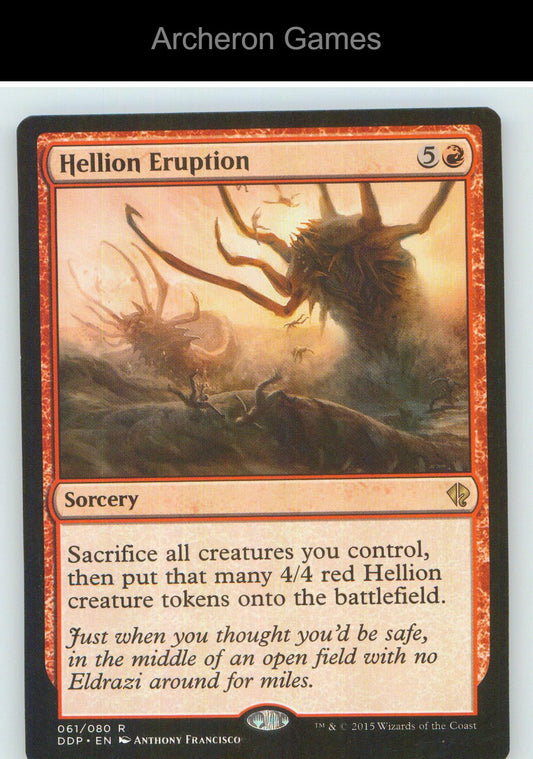 Hellion Eruption DDP 61 R MTG Card NM/EX+