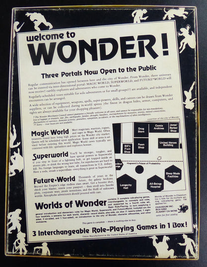 Worlds of Wonder: Magic World Superworld & Future-World Roleplaying Game OOP #1XO