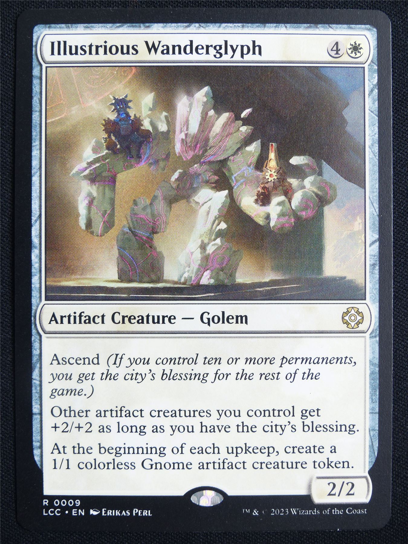 Illustrious Wanderglyph - LCC - Mtg Card #21C