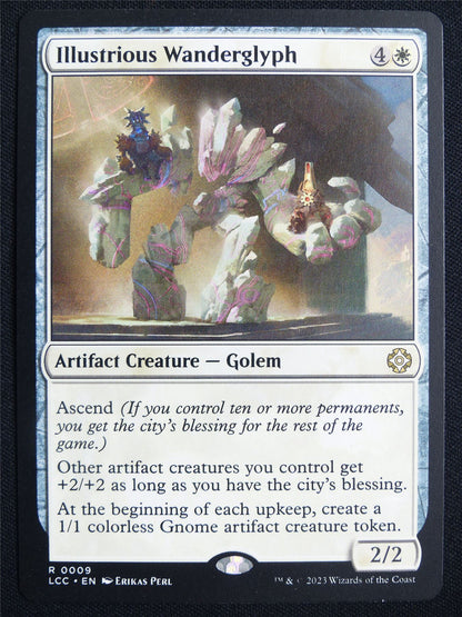 Illustrious Wanderglyph - LCC - Mtg Card #21C