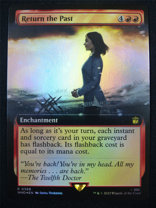 Return the Past Extended Foil - WHO - Mtg Card #DF