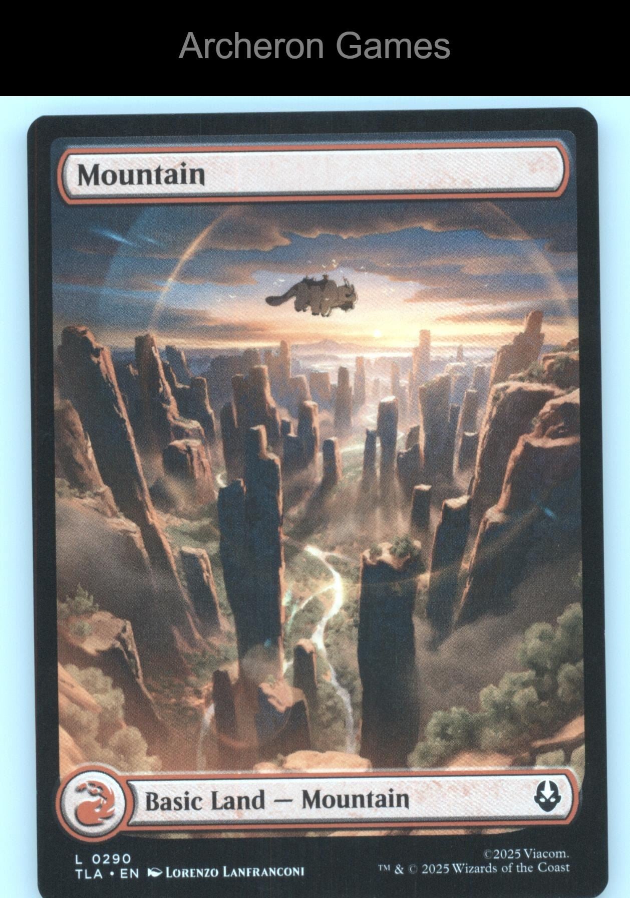 Mountain (0275) 275 Land MTG Card Outlaws of Thunder Junction