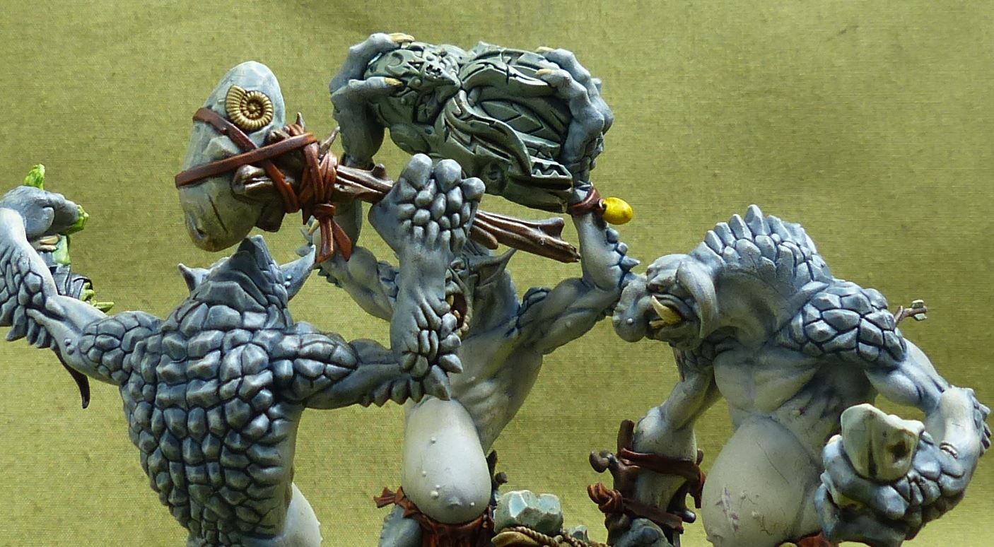 Rockgut Troggoths painted - Gloomspite Gitz - Warhammer AoS #FH