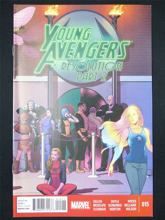 Young AVENGERS Resolution part 2 #15 - Marvel Comic #16P