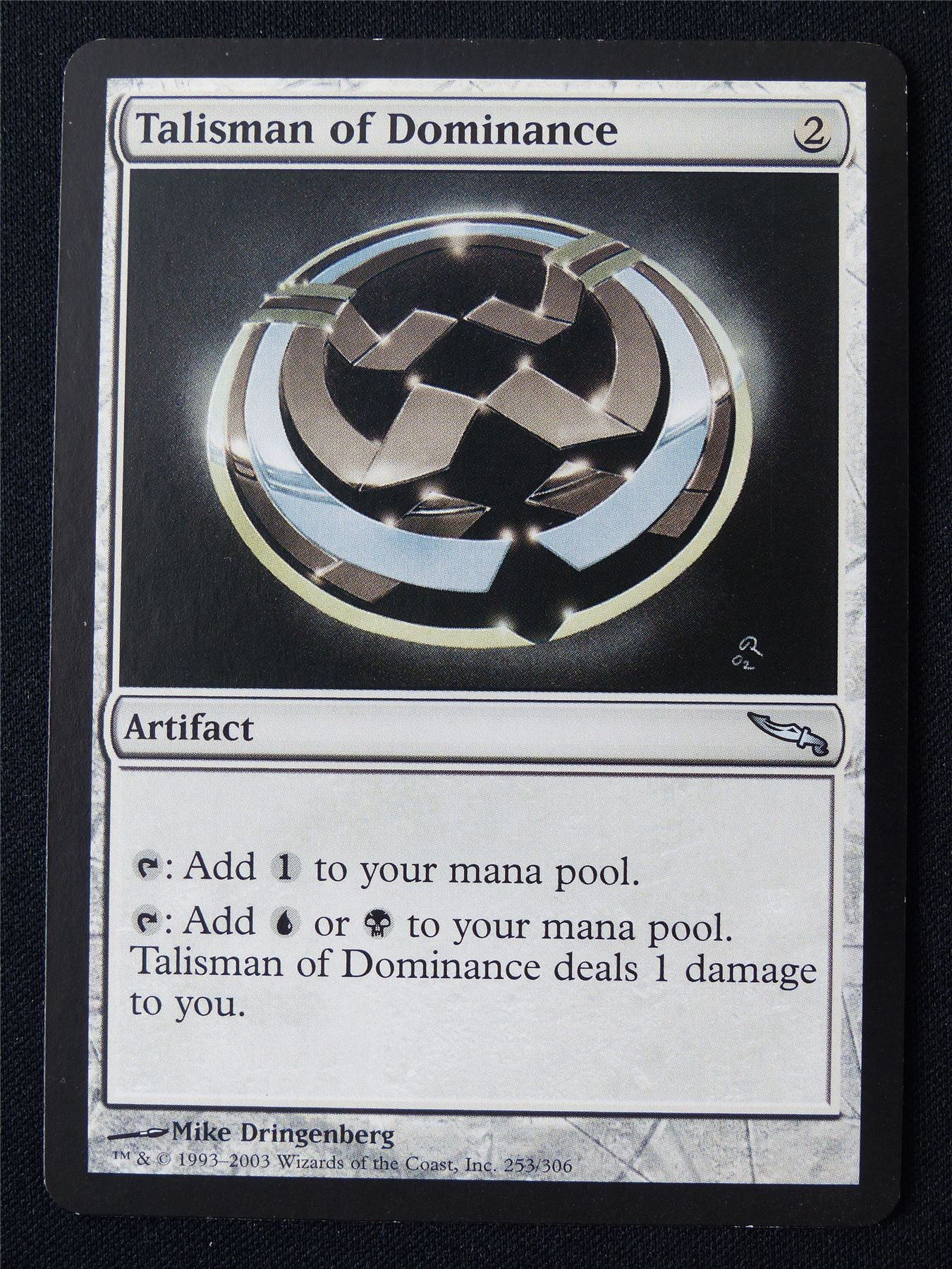 Talisman of Dominance - MRD - Mtg Card #8M