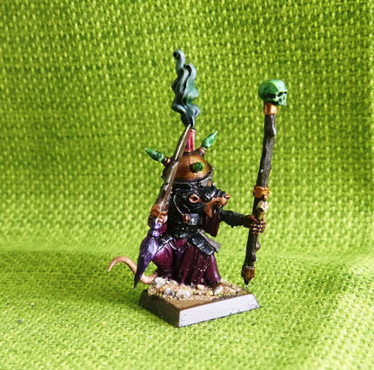Skaven - Warlock Engineer - Painted - Warhammer AoS 40k #FG