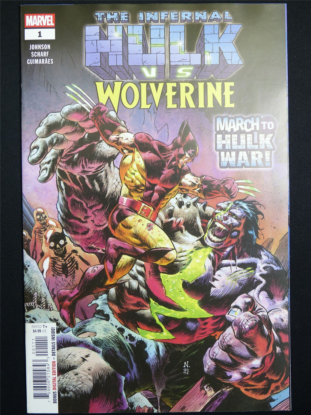 The Infernal HULK vs Wolverine #1 Cvr A - Marvel Comic #4FQ