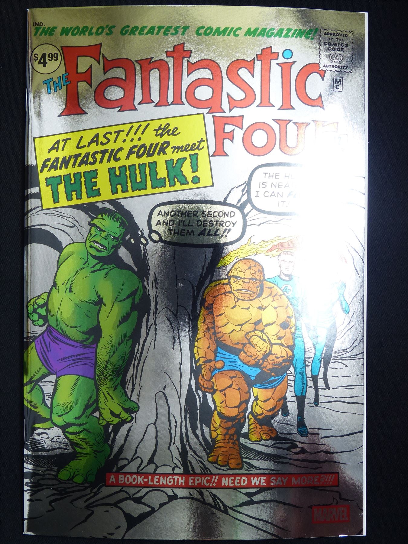 FANTASTIC Four #12 Facsimile Edition Foil Cover - Feb 2026 Marvel Comic #5Y
