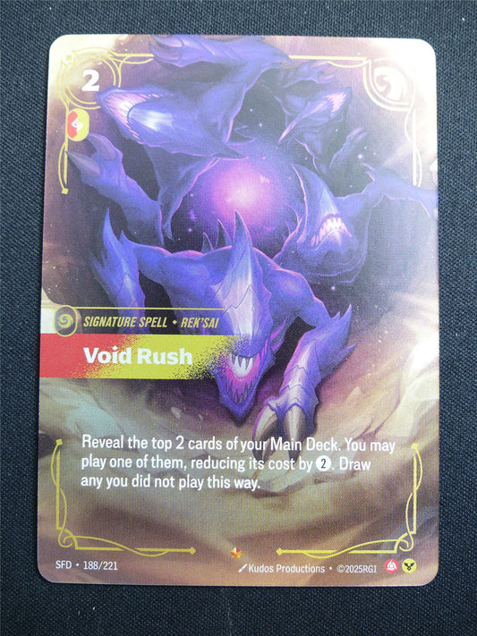Void Rush SFD 188/221 - Riftbound Card #3J8