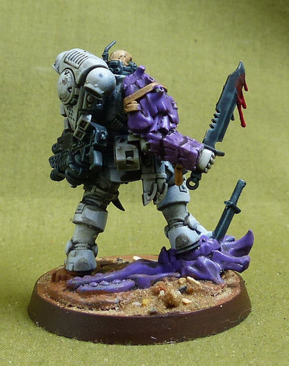 Lieutenant with Combi Weapon painted - White Scars - Warhammer 40K #4PR