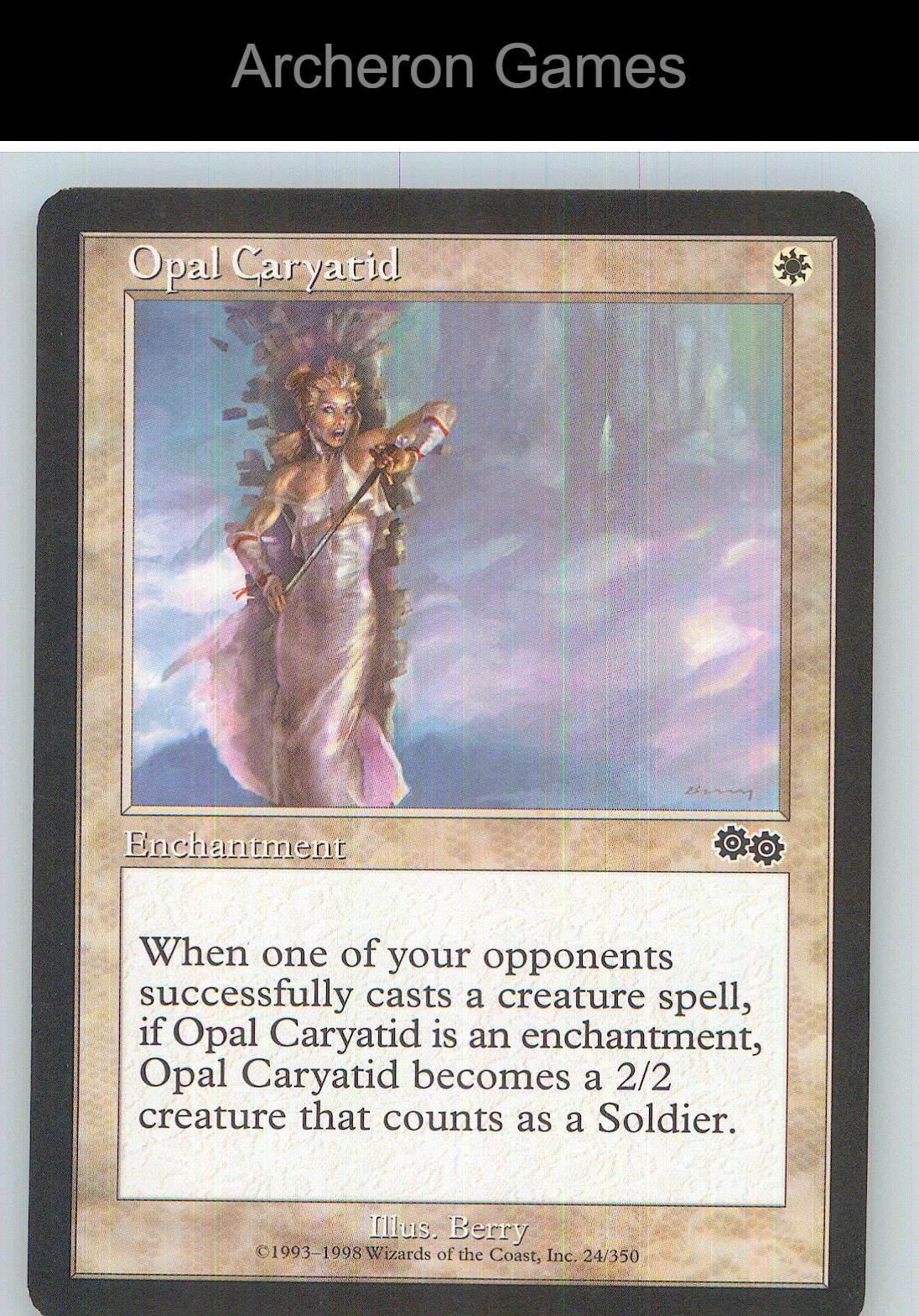 Opal Caryatid USG 24 C MTG Card NM/EX+
