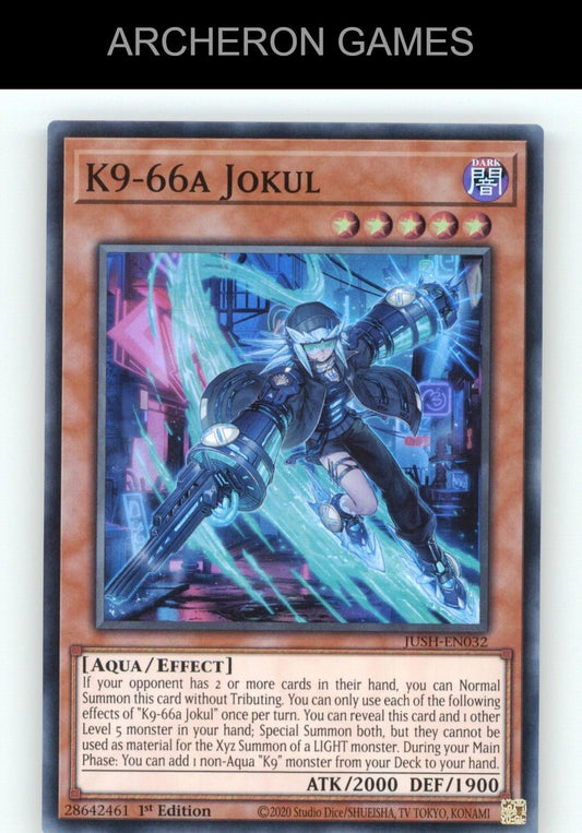 K9-66a Jokul SR YUGIOH Card
