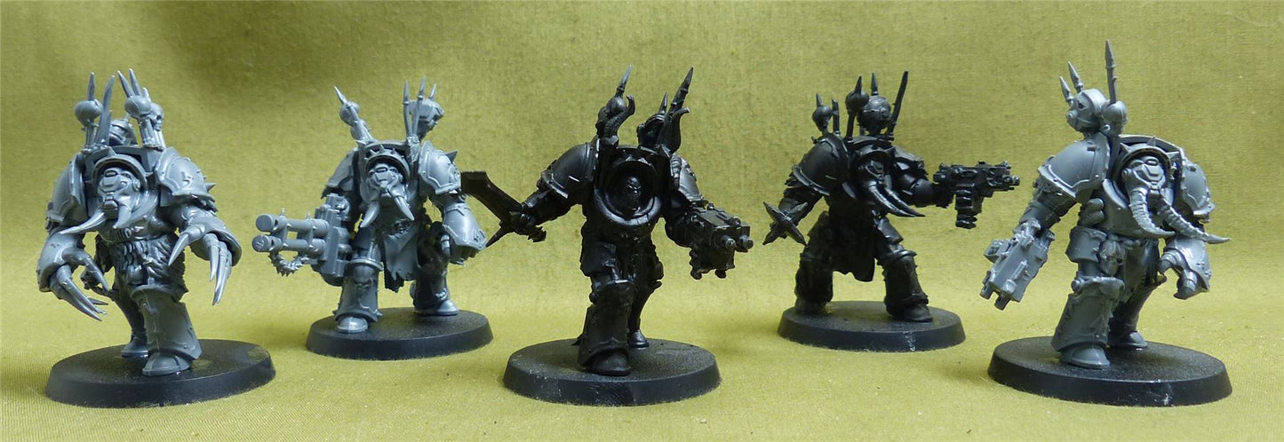 Chaos Terminator Squad - Chaos Space Marines - Warhammer 40K #446
