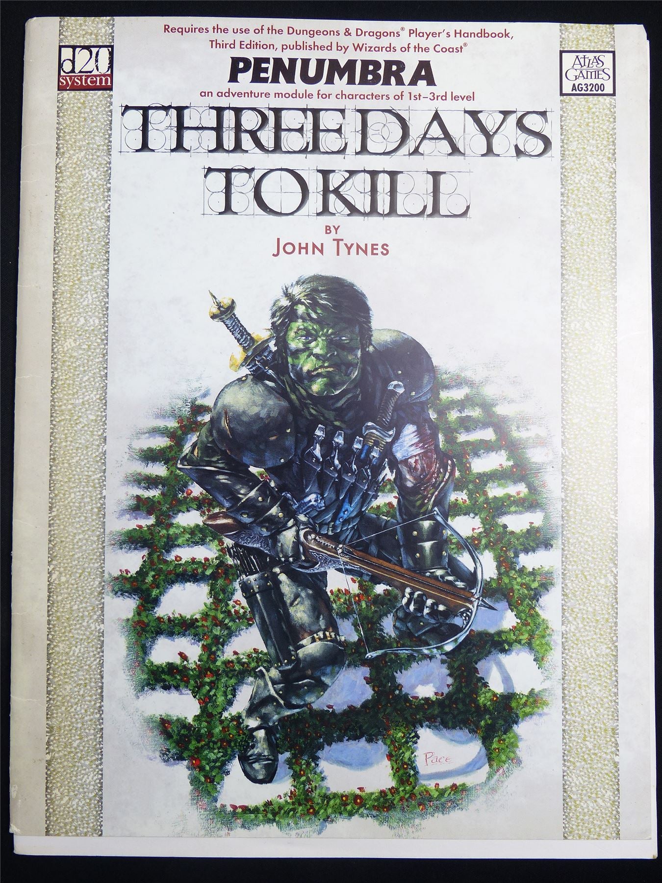Three Days to Kill Roleplaying Booklet - d20 System #2RC