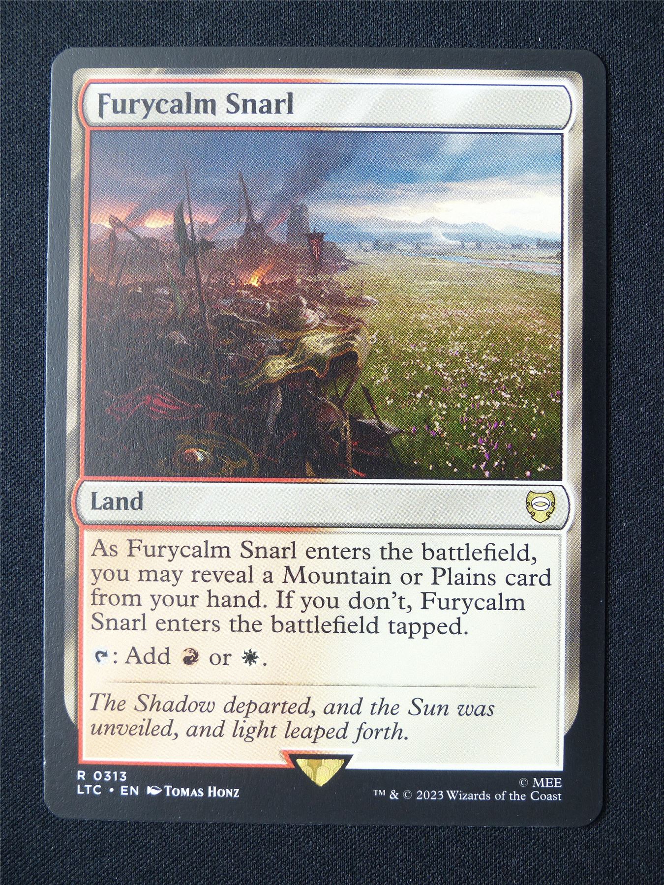 Furycalm Snarl - LTC - Mtg Card #3GV