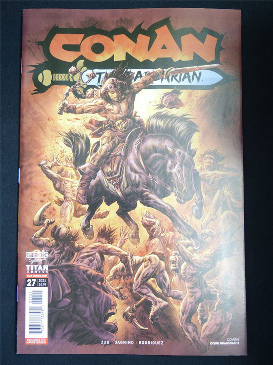 CONAN The Barbarian #27 Cvr B - Dec 2025 Titan Comic #IZ