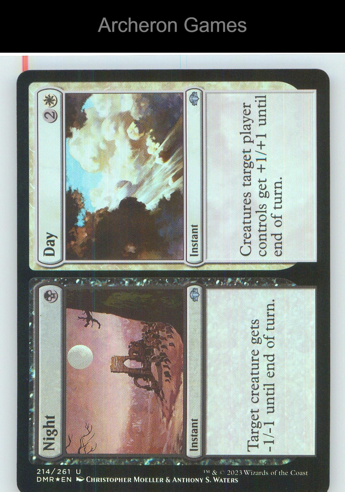 Night // Day DMR 214 UC MTG Card NM/EX+ Foil