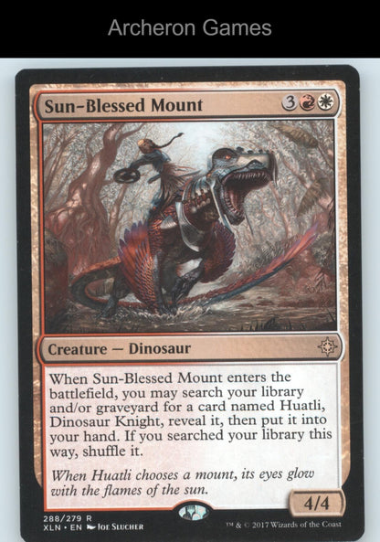 Sun-Blessed Mount 288 R MTG Card Ixalan