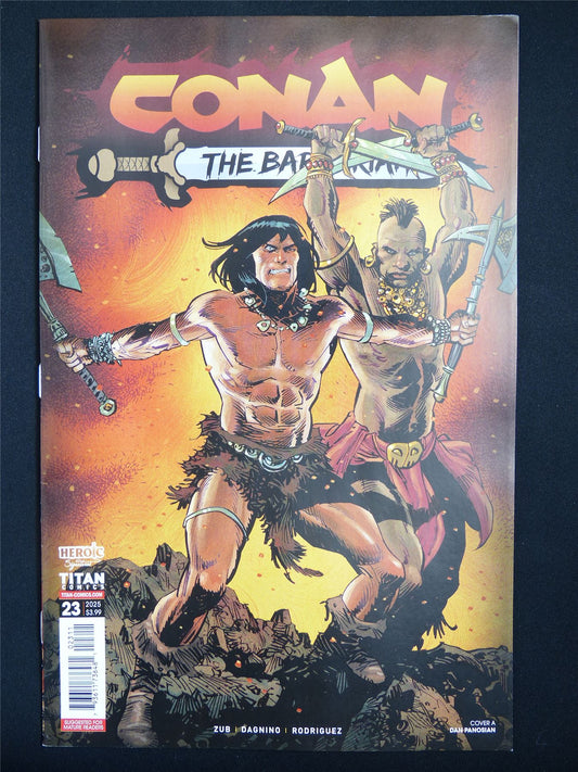 CONAN The Barbarian #23 Cvr A - Aug 2025 Titan Comic #37B