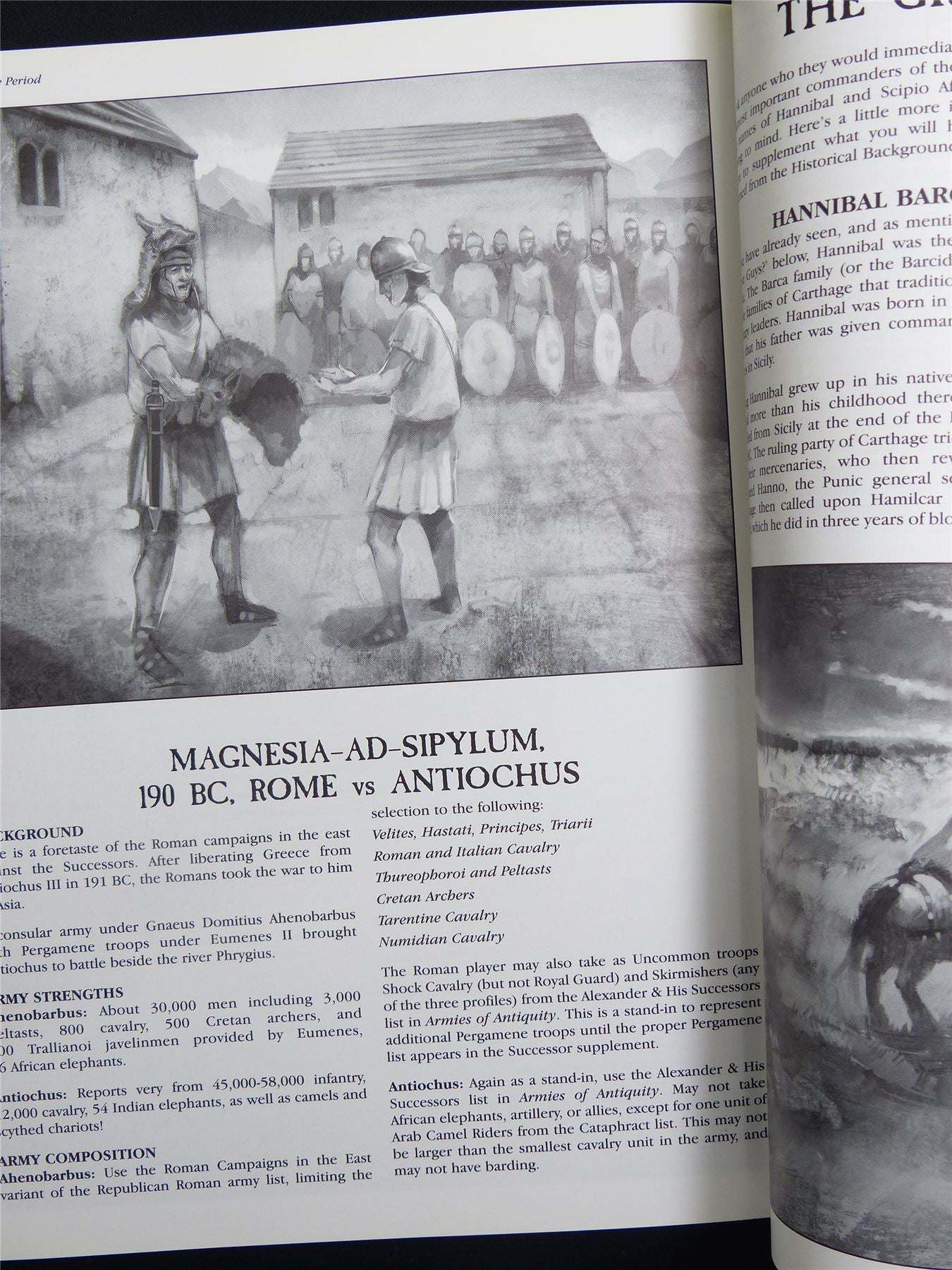 Hannibal and the Punic Ware Wargames Rulebook OOP - Warhammer Softback #K3