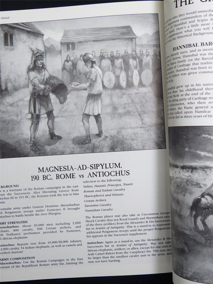 Hannibal and the Punic Ware Wargames Rulebook OOP - Warhammer Softback #K3