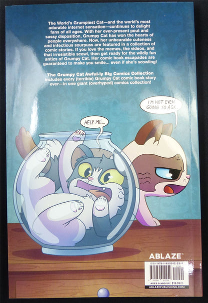 GRUMPY Cat Awful-ly Big Comics Collection - Ablaze Graphic Softback #2O5