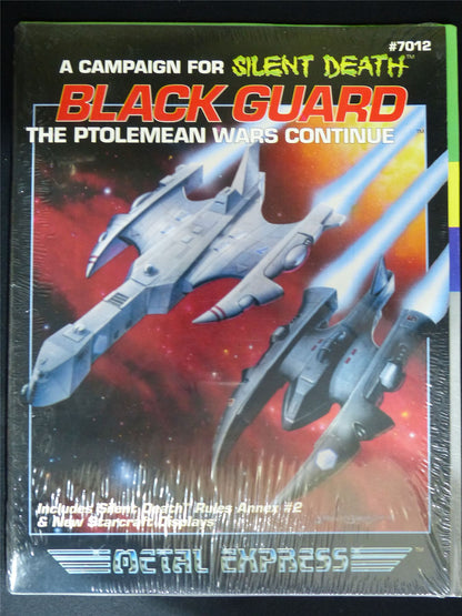 Silent Death: Black Guard The Ptolemean Wars Continue Miniatures Sourcebook - I.C.E. Booklet sealed #2QV