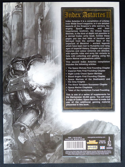 Index Astartes II Softback - Warhammer 40K #1P1