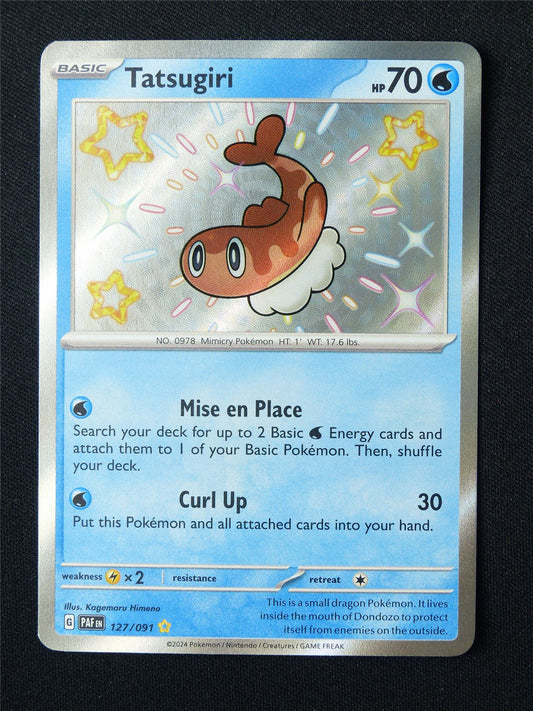 Tatsugiri 127/091 Shiny Holo - Pokemon Card #5XJ