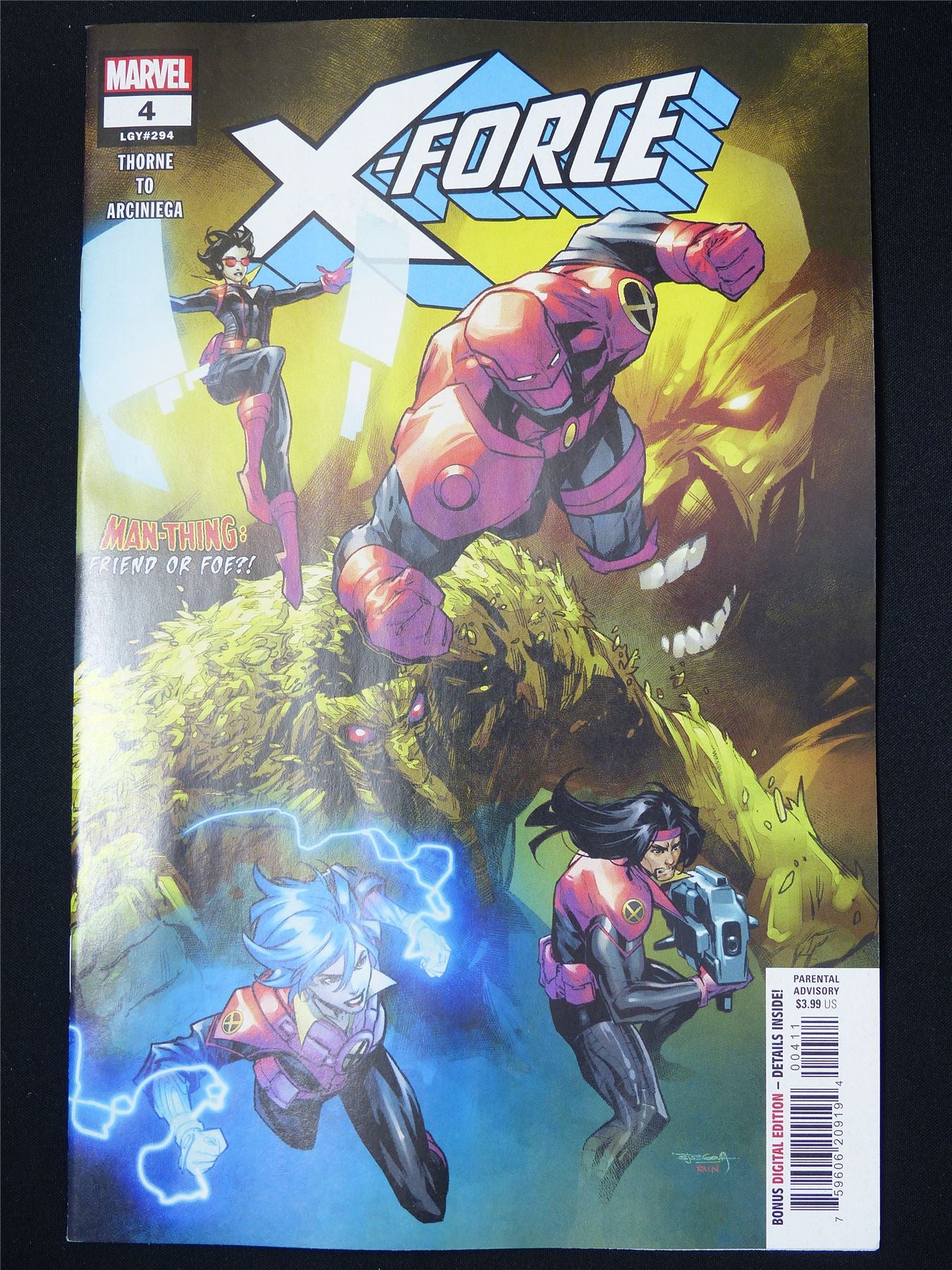 X-FORCE #4 - B&B Dec 2024 Marvel Comic #2IJ