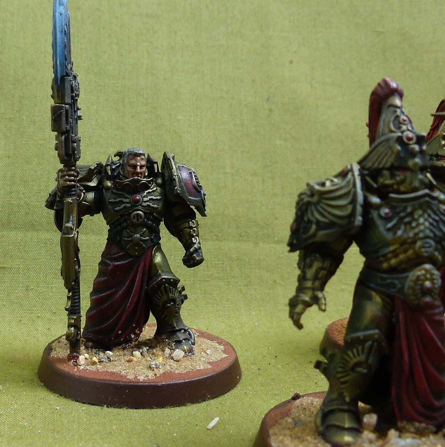 Custodian Wardens painted - Adeptus Custodes - Warhmmaer 40K #1OX