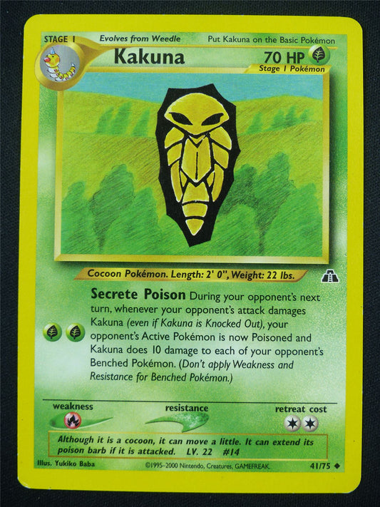 Kakuna 41/75 - Pokemon Card #5M4