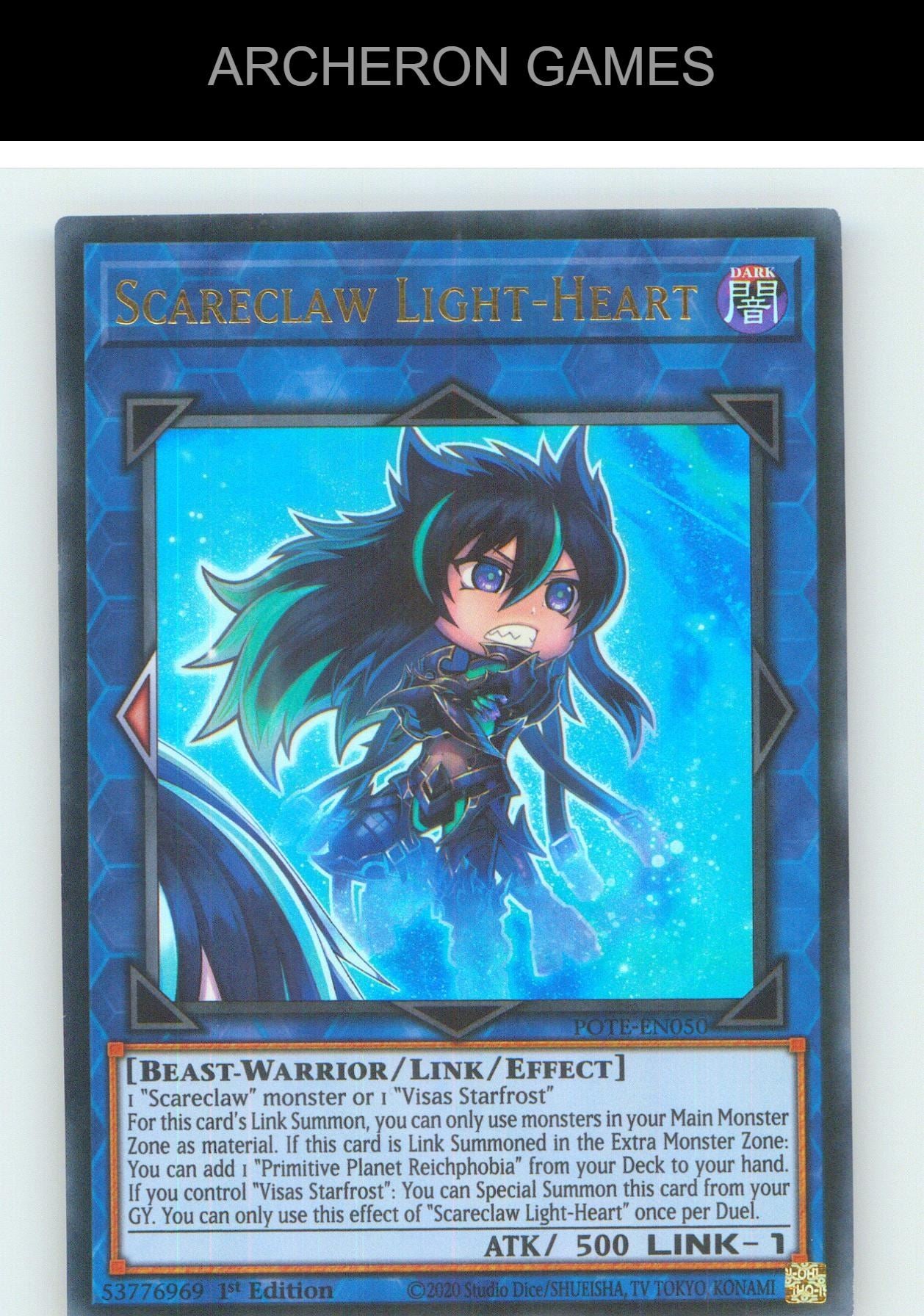 Scareclaw Light-Heart UR YUGIOH Card Unlimited
