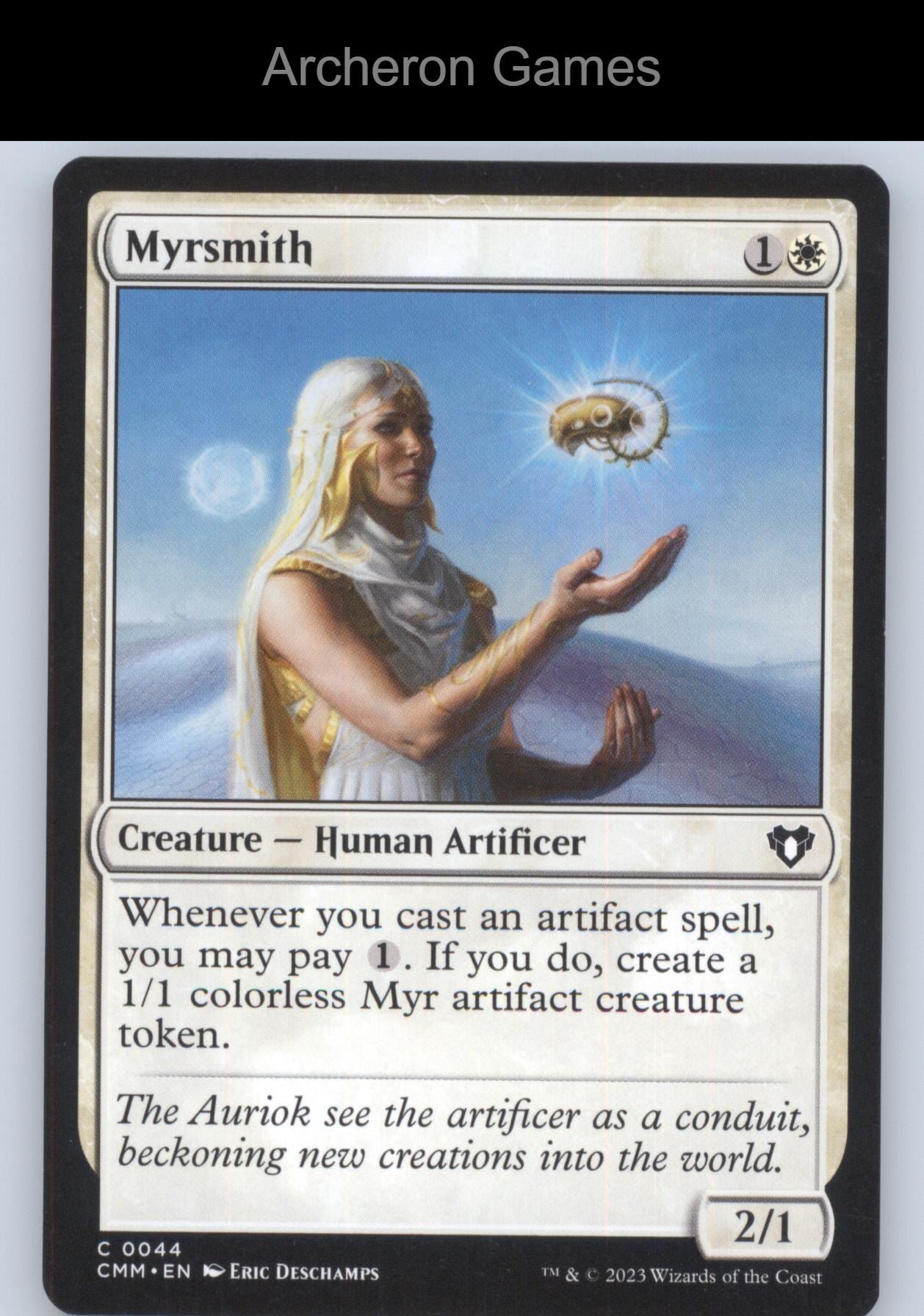 Myrsmith 44 C MTG Card Commander Masters