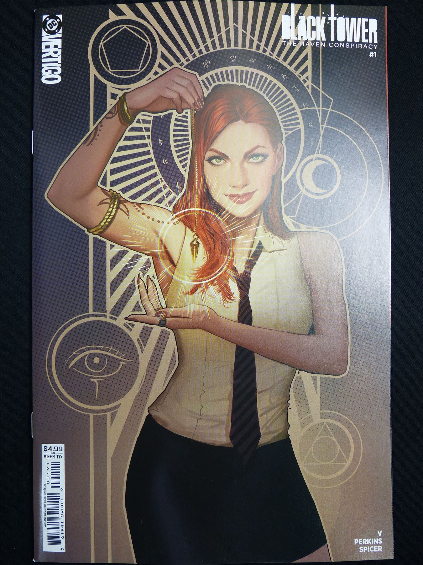BLACK Tower: The Raven Conspiracy #1 Cvr B - Oct 2026 DC Vertigo Comic #3QP