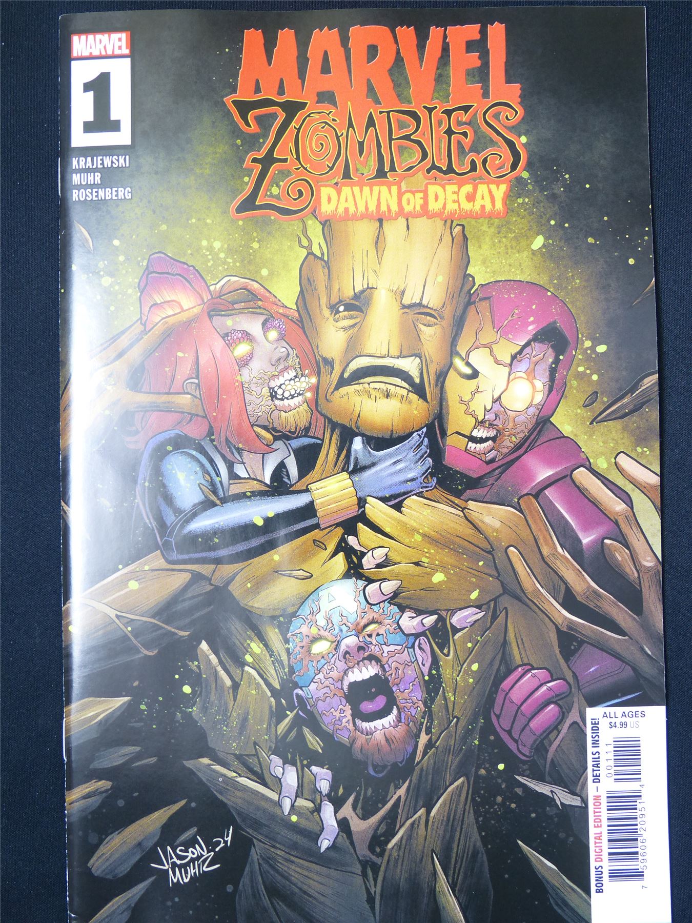 Marvel Zombies: Dawn of Decay #1 - B&B Nov 2024 Marvel Comic #14E