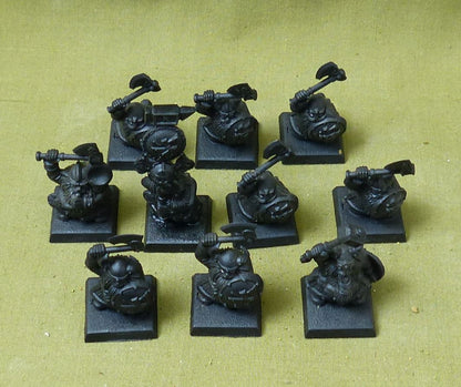 Classic Dwarf Warriors - Dwarves - Warhamer Fantasy #4WP