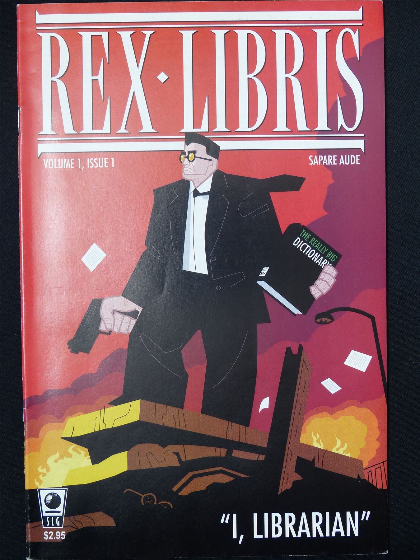 REX Libris #1 - B&B SLG Comic #3NW